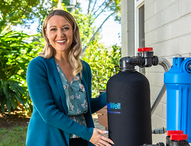 Water Filter and Salt Based Water Softener System