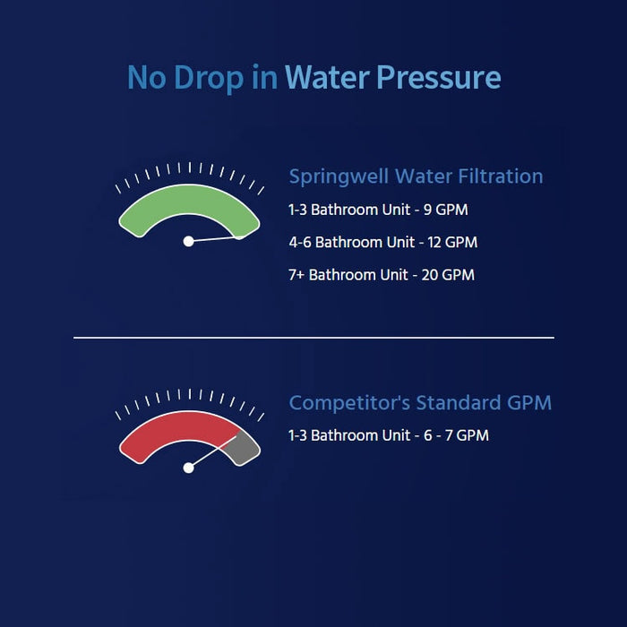 Water Filter and Salt Based Water Softener System